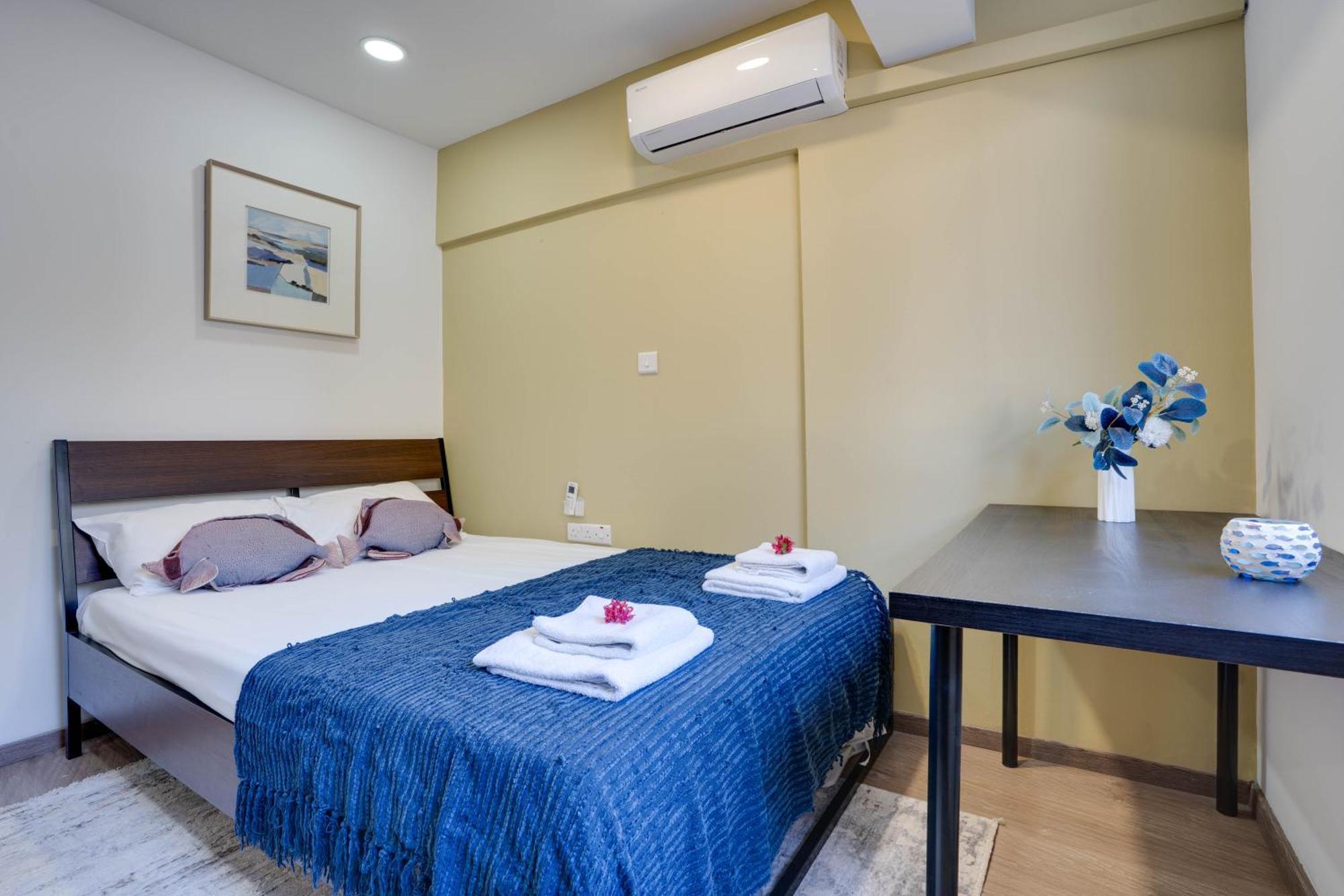 Atlantis Apartments 50M From Makenzy Seafront Larnaca Bagian luar foto